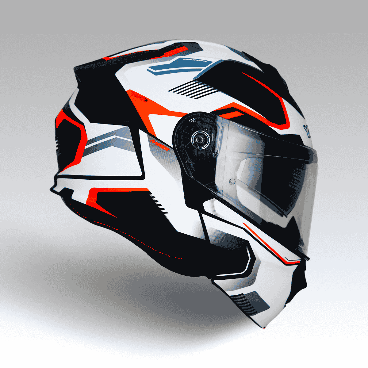 YOHE 935SV - MAT-ÇENE AÇILIR MOTOSİKLET KASKI LARGE